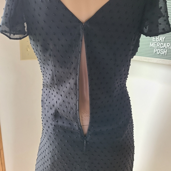 NWT J. Crew Swiss Dot Chiffon Flutter Dress Size 6 (sm) - Picture 6 of 9